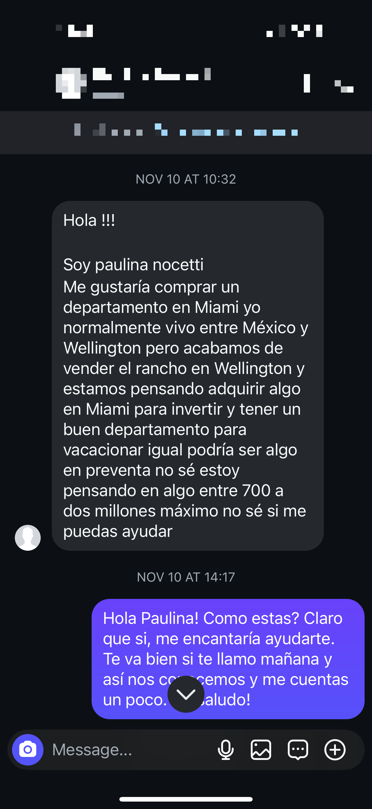 DM real